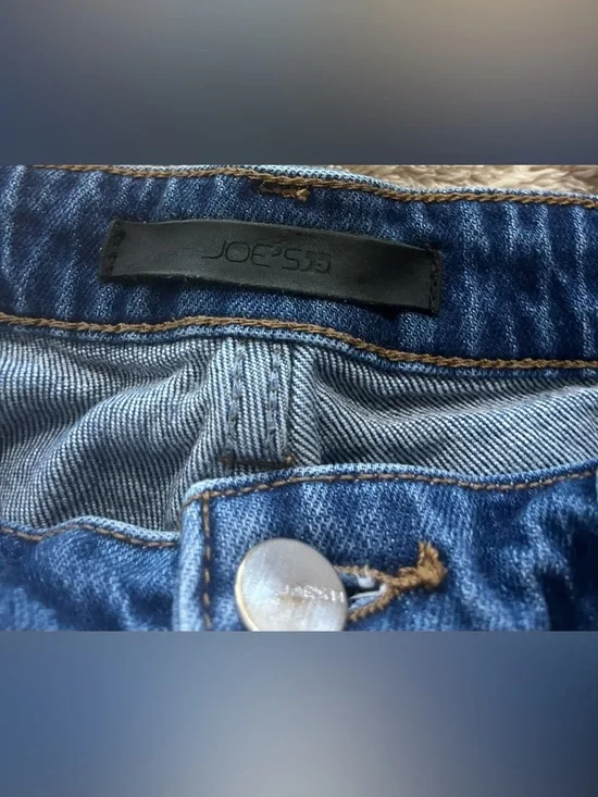 Joe's Jeans Dark Indigo Denim Cutoff Shorts - Picture 2 of 3